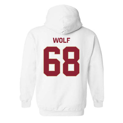 Boston College - NCAA Women's Volleyball : Milly Wolf - Classic Shersey Hooded Sweatshirt-1