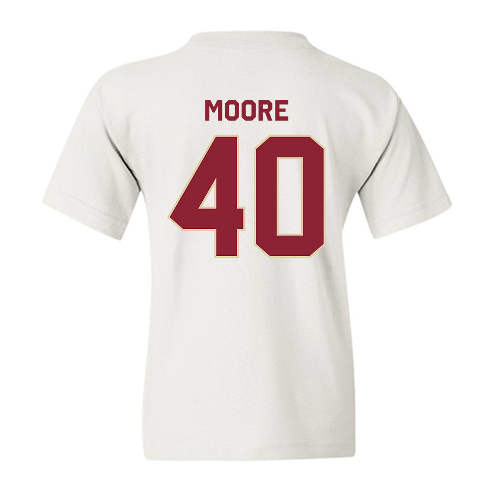 Boston College - NCAA Men's Ice Hockey : William Moore - Classic Shersey Youth T-Shirt-1