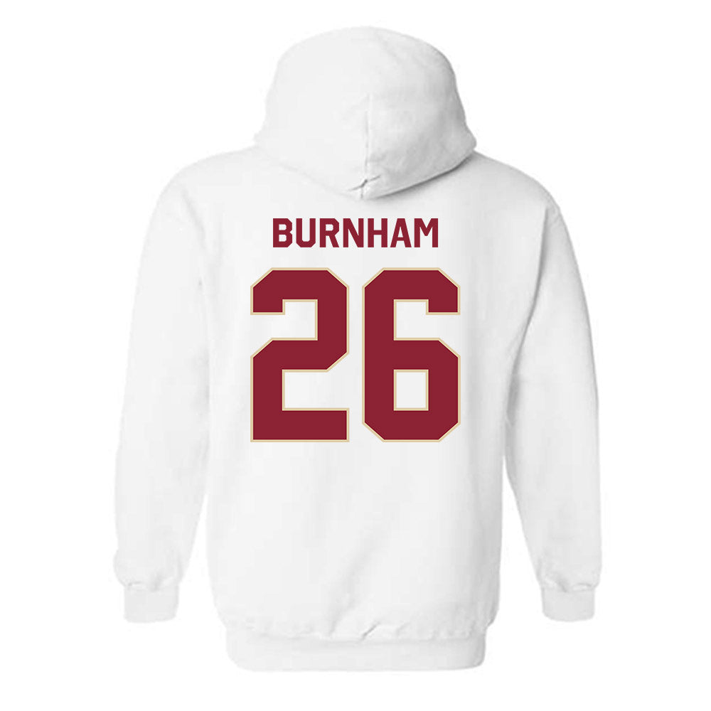 Boston College - NCAA Baseball : Jacob Burnham - Classic Shersey Hooded Sweatshirt-1
