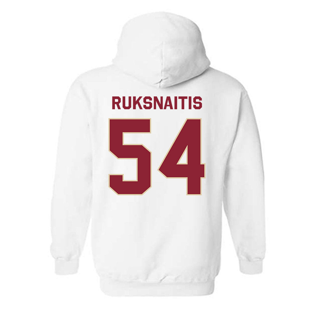 Boston College - NCAA Football : Dean Ruksnaitis - Classic Shersey Hooded Sweatshirt-1
