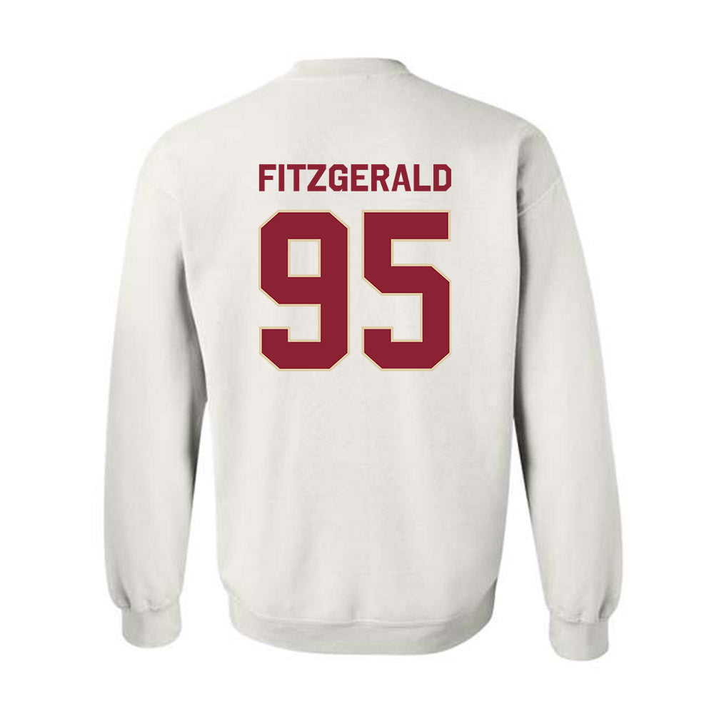 Boston College - NCAA Football : Mac Fitzgerald - Classic Shersey Crewneck Sweatshirt-1
