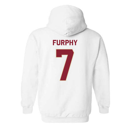 Boston College - NCAA Men's Basketball : Jacob Furphy - Classic Shersey Hooded Sweatshirt-1