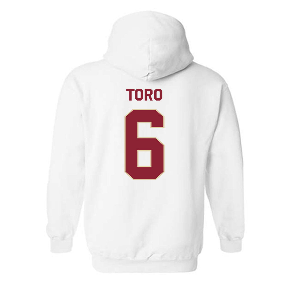 Boston College - NCAA Men's Soccer : Bryan Toro - Classic Shersey Hooded Sweatshirt-1