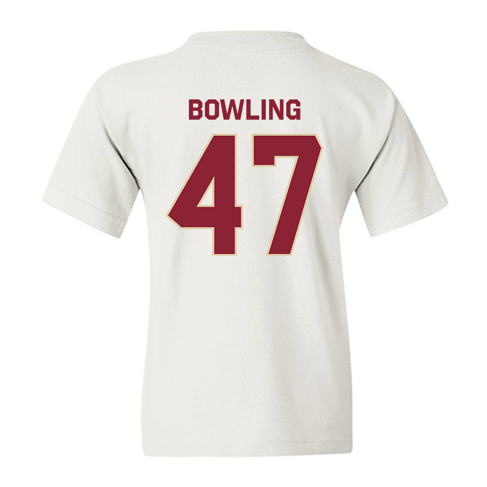 Boston College - NCAA Football : Caden Bowling - Classic Shersey Youth T-Shirt-1