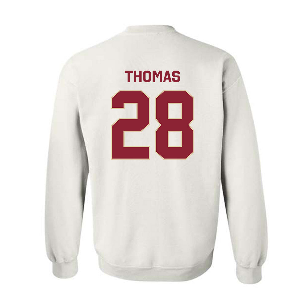 Boston College - NCAA Football : Zacari Thomas - Classic Shersey Crewneck Sweatshirt-1