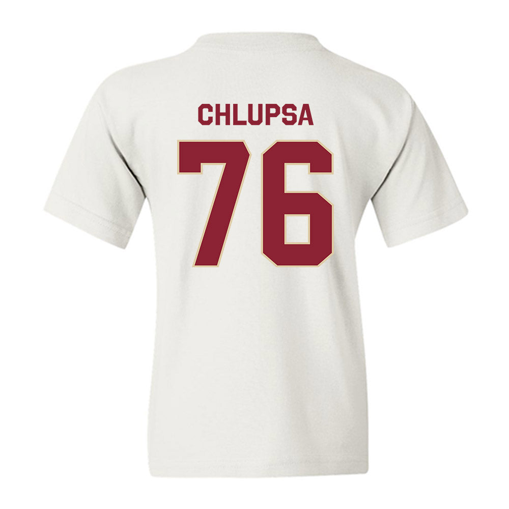 Boston College - NCAA Football : Tanner Chlupsa - Classic Shersey Youth T-Shirt-1
