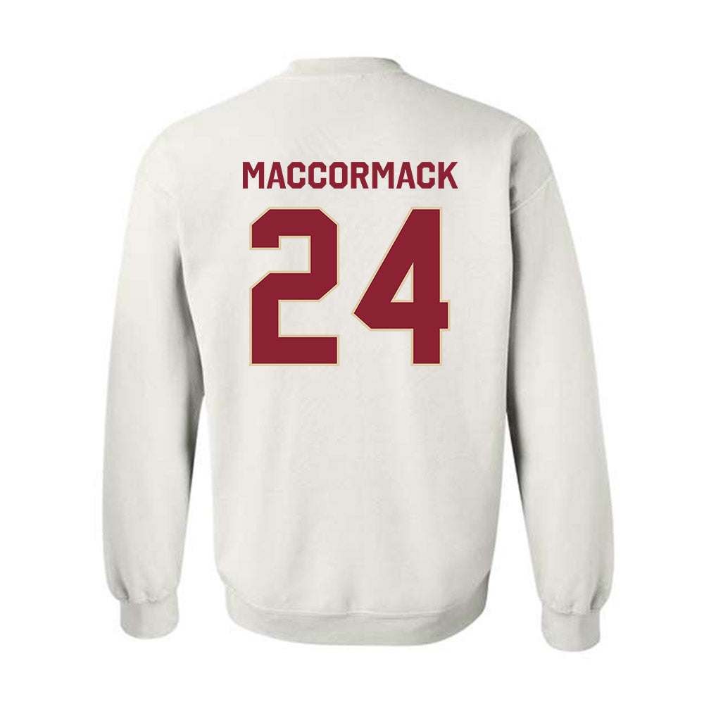 Boston College - NCAA Football : Bo MacCormack - Classic Shersey Crewneck Sweatshirt-1