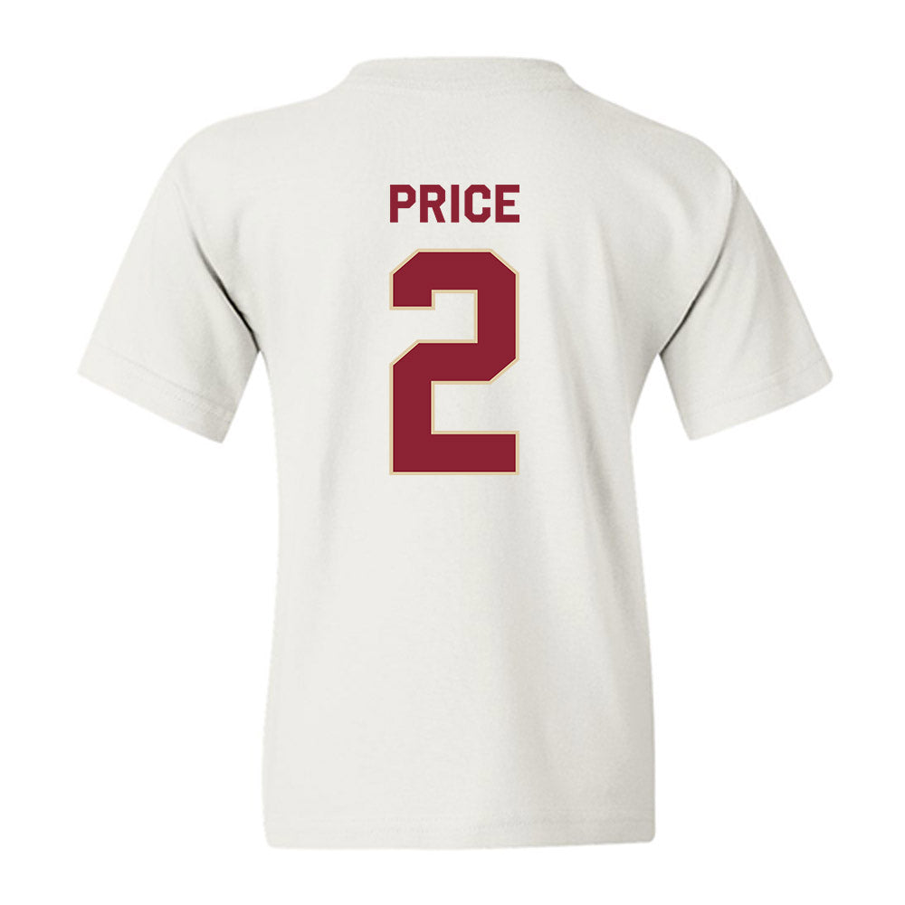 Boston College - NCAA Football : Kp Price - Classic Shersey Youth T-Shirt-1