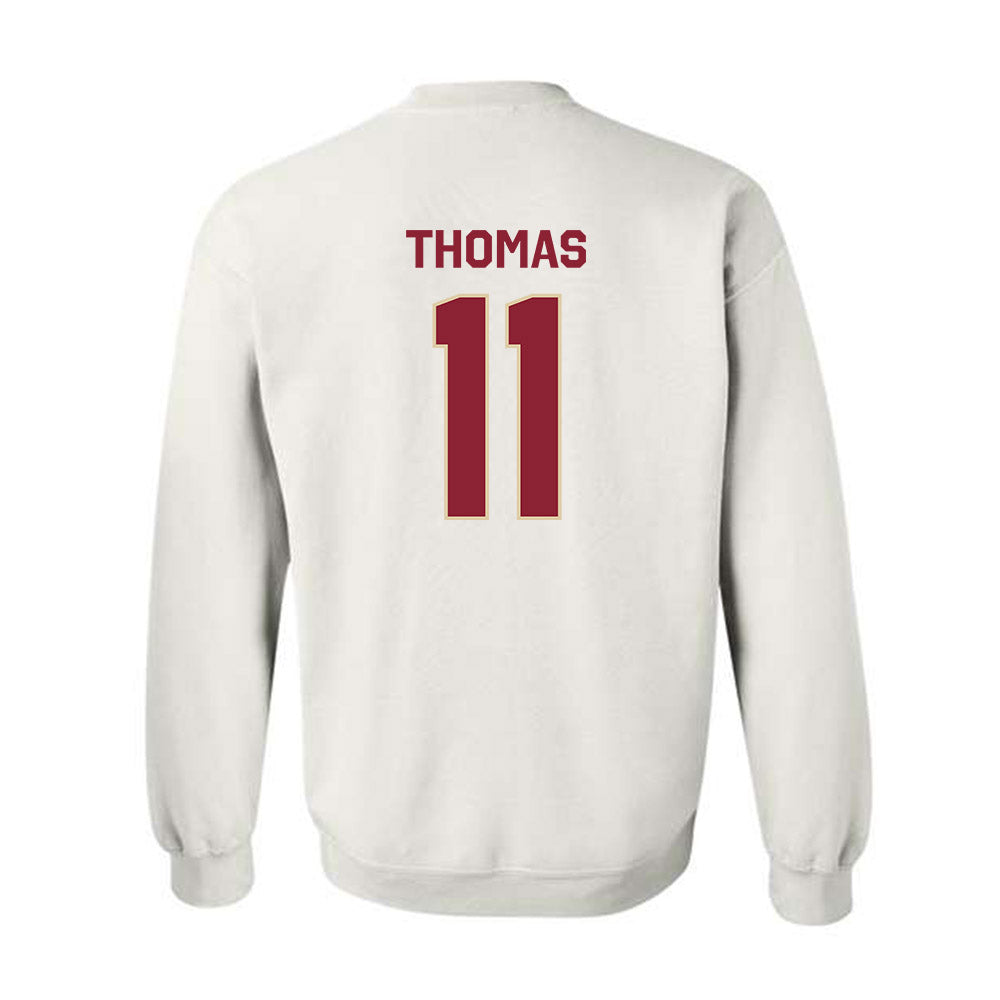Boston College - NCAA Women's Ice Hockey : Ava Thomas - Classic Shersey Crewneck Sweatshirt-1