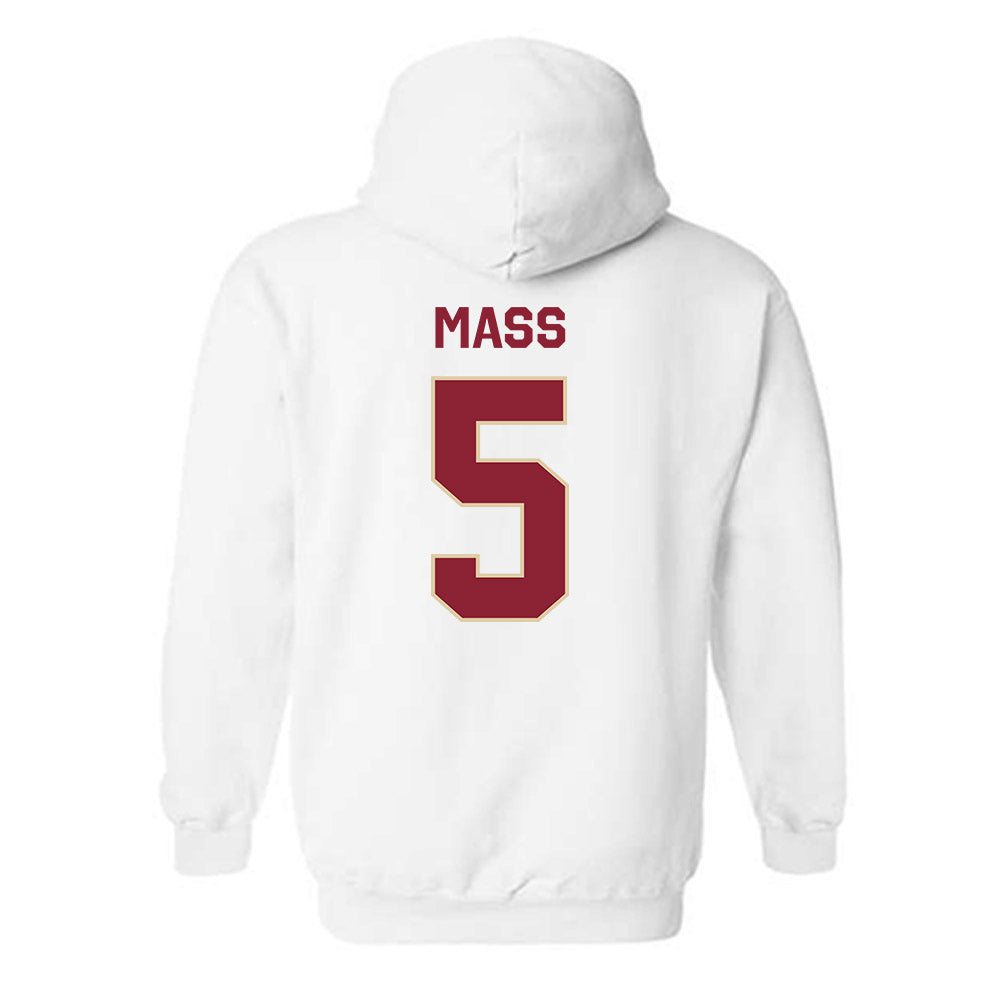 Boston College - NCAA Baseball : John Mass - Classic Shersey Hooded Sweatshirt-1