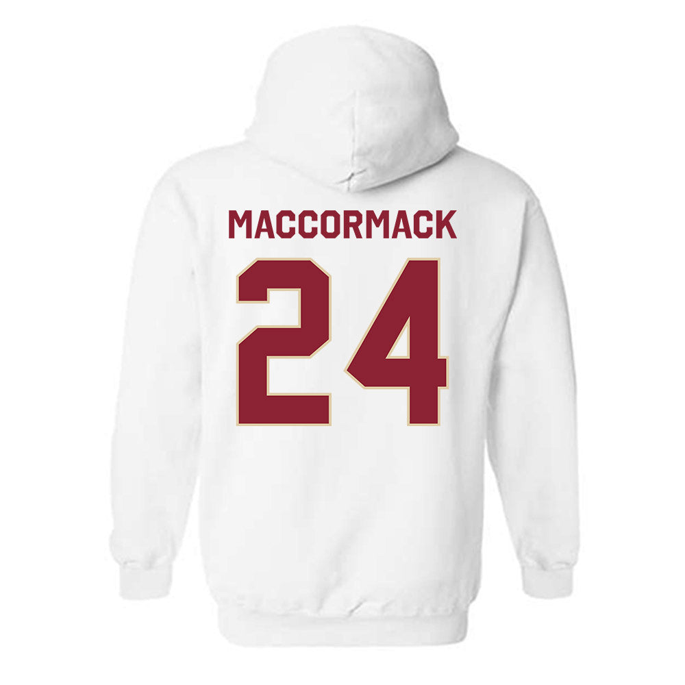 Boston College - NCAA Football : Bo MacCormack - Classic Shersey Hooded Sweatshirt-1