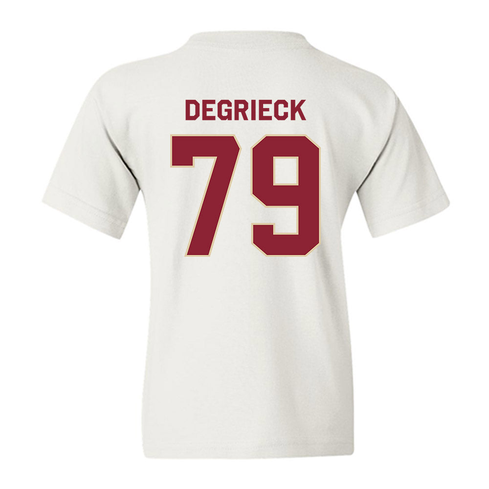 Boston College - NCAA Football : Alex Degrieck - Classic Shersey Youth T-Shirt-1