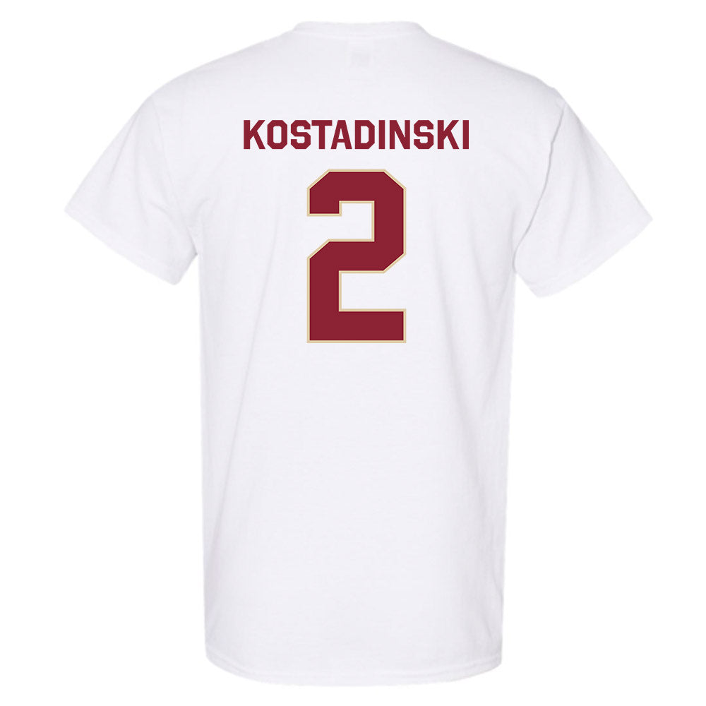 Boston College - NCAA Men's Ice Hockey : Kristian Kostadinski - Classic Shersey T-Shirt-1
