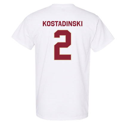 Boston College - NCAA Men's Ice Hockey : Kristian Kostadinski - Classic Shersey T-Shirt-1