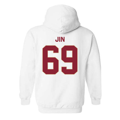 Boston College - NCAA Football : Marek Jin - Classic Shersey Hooded Sweatshirt-1