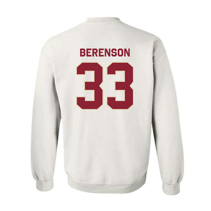 Boston College - NCAA Baseball : Logan Berenson - Classic Shersey Crewneck Sweatshirt-1
