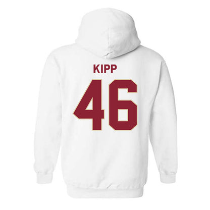 Boston College - NCAA Baseball : Kyle Kipp - Classic Shersey Hooded Sweatshirt-1
