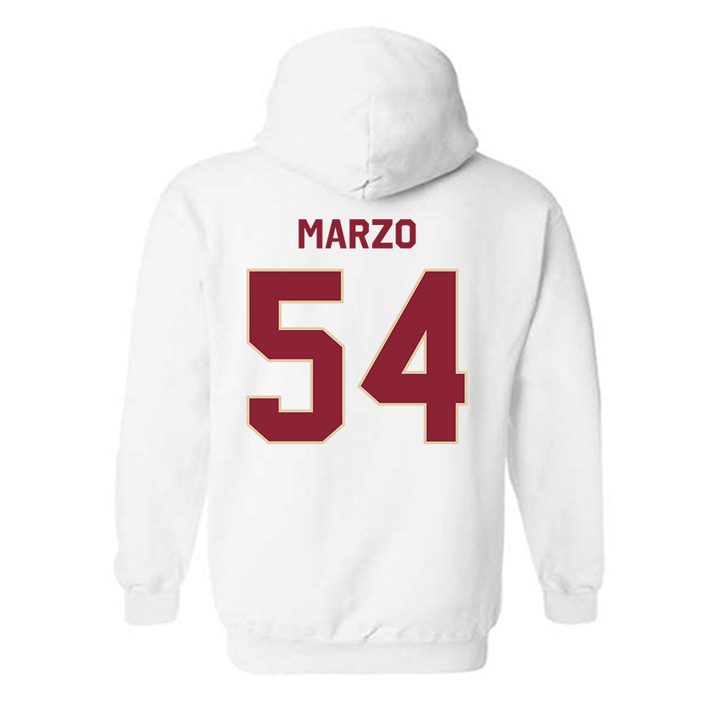 Boston College - NCAA Baseball : Ethan Marzo - Classic Shersey Hooded Sweatshirt-1