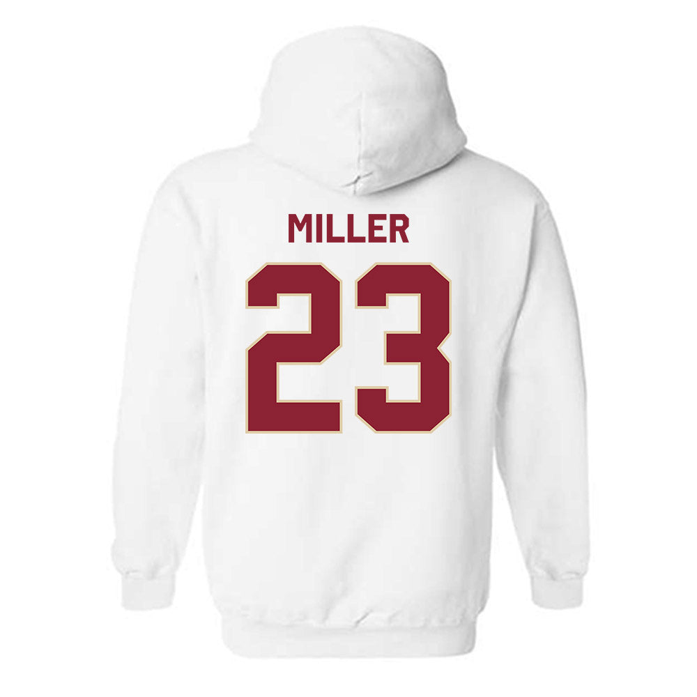 Boston College - NCAA Baseball : Brady Miller - Classic Shersey Hooded Sweatshirt-1