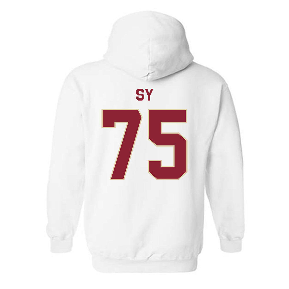 Boston College - NCAA Football : Pape Abdoulaye Sy - Classic Shersey Hooded Sweatshirt-4