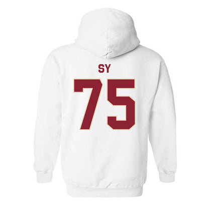 Boston College - NCAA Football : Pape Abdoulaye Sy - Classic Shersey Hooded Sweatshirt-4
