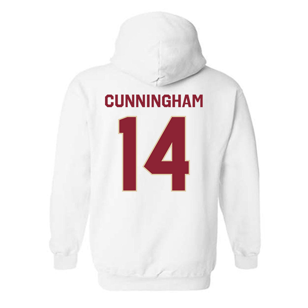 Boston College - NCAA Football : Ashton Cunningham - Classic Shersey Hooded Sweatshirt-1