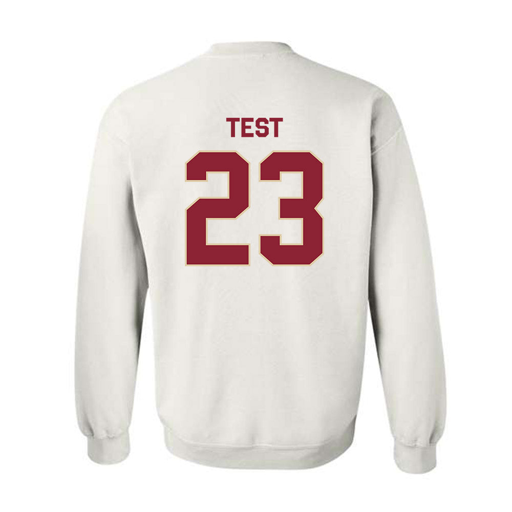 Boston College - NCAA Cheerleading : AT Test - Classic Shersey Crewneck Sweatshirt-1