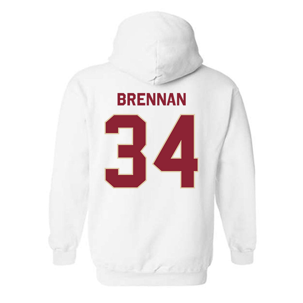 Boston College - NCAA Football : Duke Brennan - Classic Shersey Hooded Sweatshirt-1