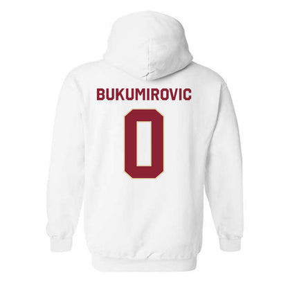 Boston College - NCAA Men's Basketball : Andrija Bukumirovic - Classic Shersey Hooded Sweatshirt-1