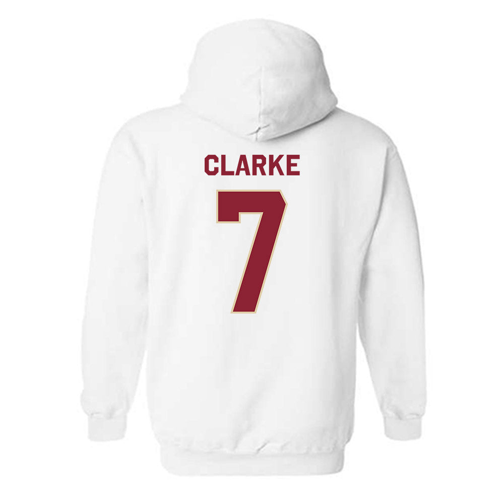 Boston College - NCAA Women's Soccer : Georgina Clarke - Classic Shersey Hooded Sweatshirt-1