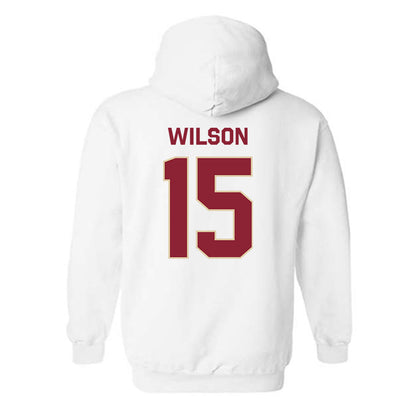 Boston College - NCAA Football : Grayson Wilson - Classic Shersey Hooded Sweatshirt-1