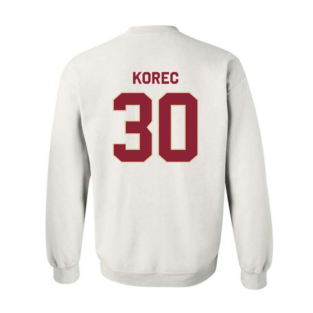 Boston College - NCAA Men's Ice Hockey : Jan Korec - Classic Shersey Crewneck Sweatshirt-1