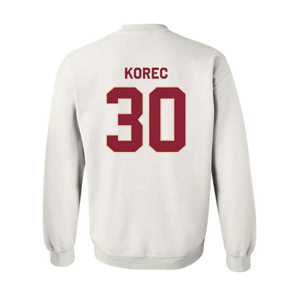 Boston College - NCAA Men's Ice Hockey : Jan Korec - Classic Shersey Crewneck Sweatshirt-1