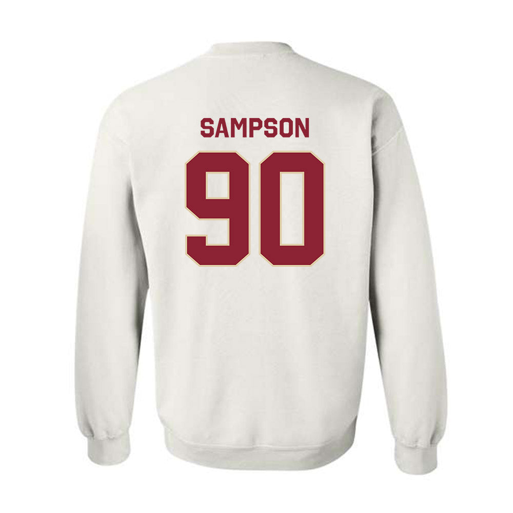 Boston College - NCAA Football : KJ Sampson - Classic Shersey Crewneck Sweatshirt-1