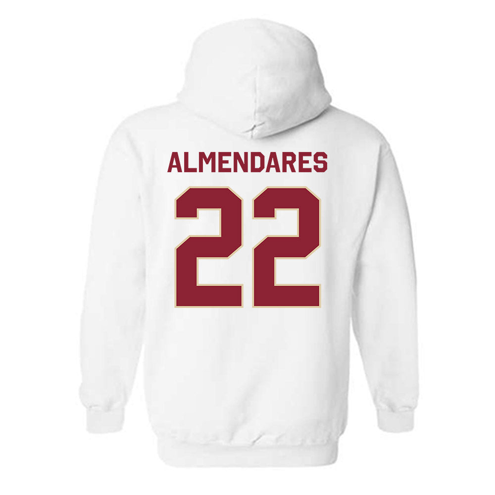 Boston College - NCAA Men's Soccer : Erick Almendares - Classic Shersey Hooded Sweatshirt-1
