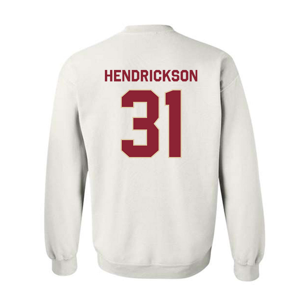 Boston College - NCAA Baseball : Carter Hendrickson - Classic Shersey Crewneck Sweatshirt-1