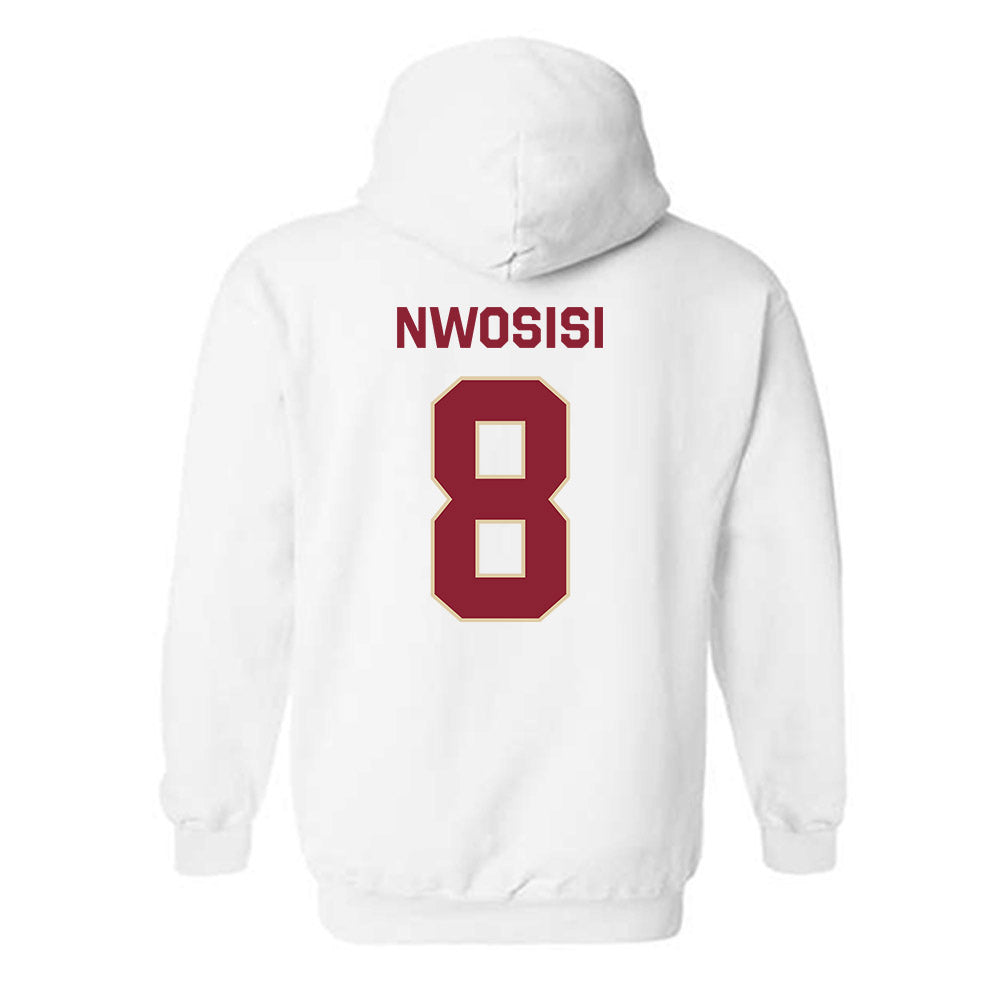 Boston College - NCAA Football : Onye Nwosisi - Classic Shersey Hooded Sweatshirt-1