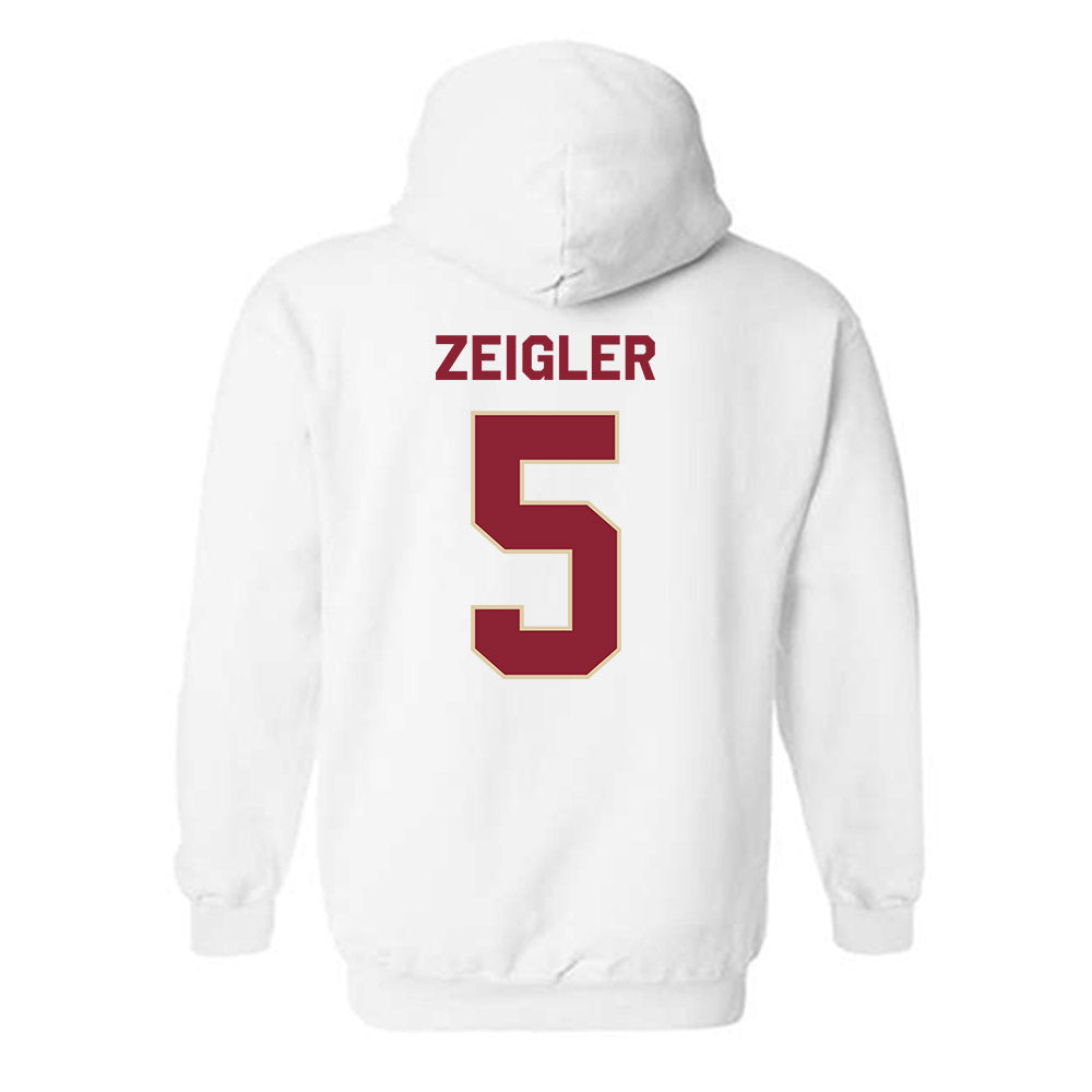 Boston College - NCAA Men's Basketball : Armoni Zeigler - Classic Shersey Hooded Sweatshirt-1