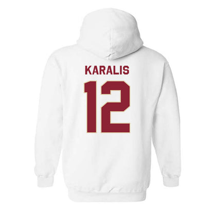 Boston College - NCAA Men's Soccer : Alexi Karalis - Classic Shersey Hooded Sweatshirt-1