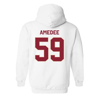 Boston College - NCAA Football : Micah Amedee - Classic Shersey Hooded Sweatshirt-1