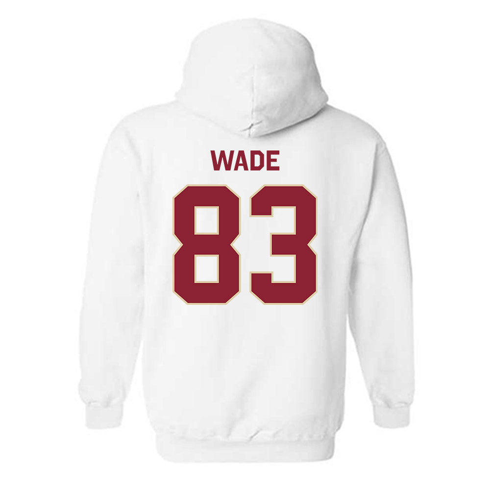Boston College - NCAA Football : Jackson Wade - Classic Shersey Hooded Sweatshirt-1