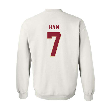 Boston College - NCAA Women's Ice Hockey : Kate Ham - Classic Shersey Crewneck Sweatshirt-1