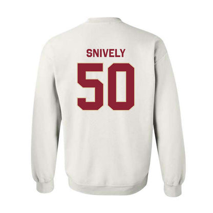 Boston College - NCAA Football : Owen Snively - Classic Shersey Crewneck Sweatshirt-1