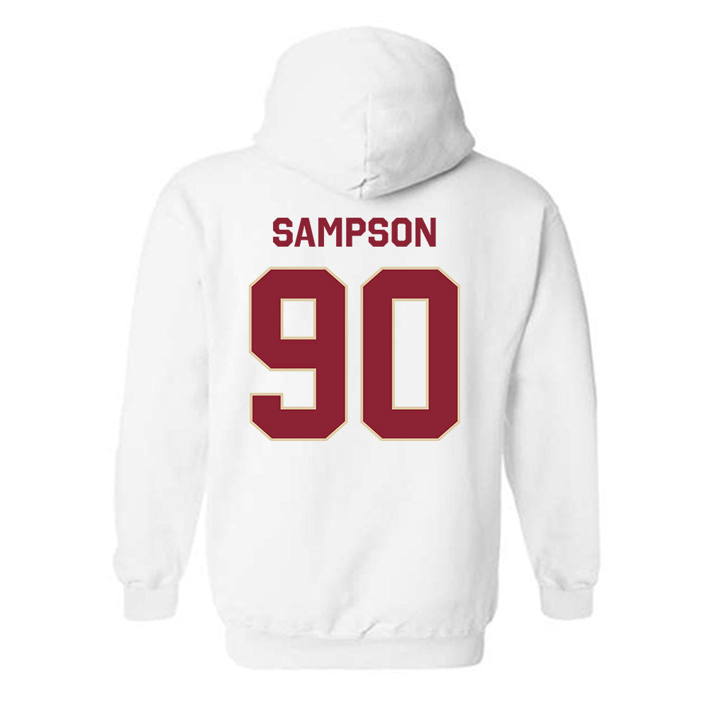 Boston College - NCAA Football : KJ Sampson - Classic Shersey Hooded Sweatshirt-1