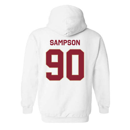 Boston College - NCAA Football : KJ Sampson - Classic Shersey Hooded Sweatshirt-1