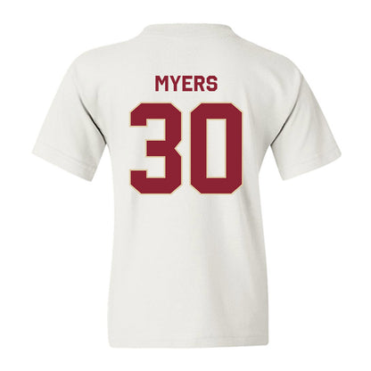 Boston College - NCAA Football : Xavier Myers - Classic Shersey Youth T-Shirt-1