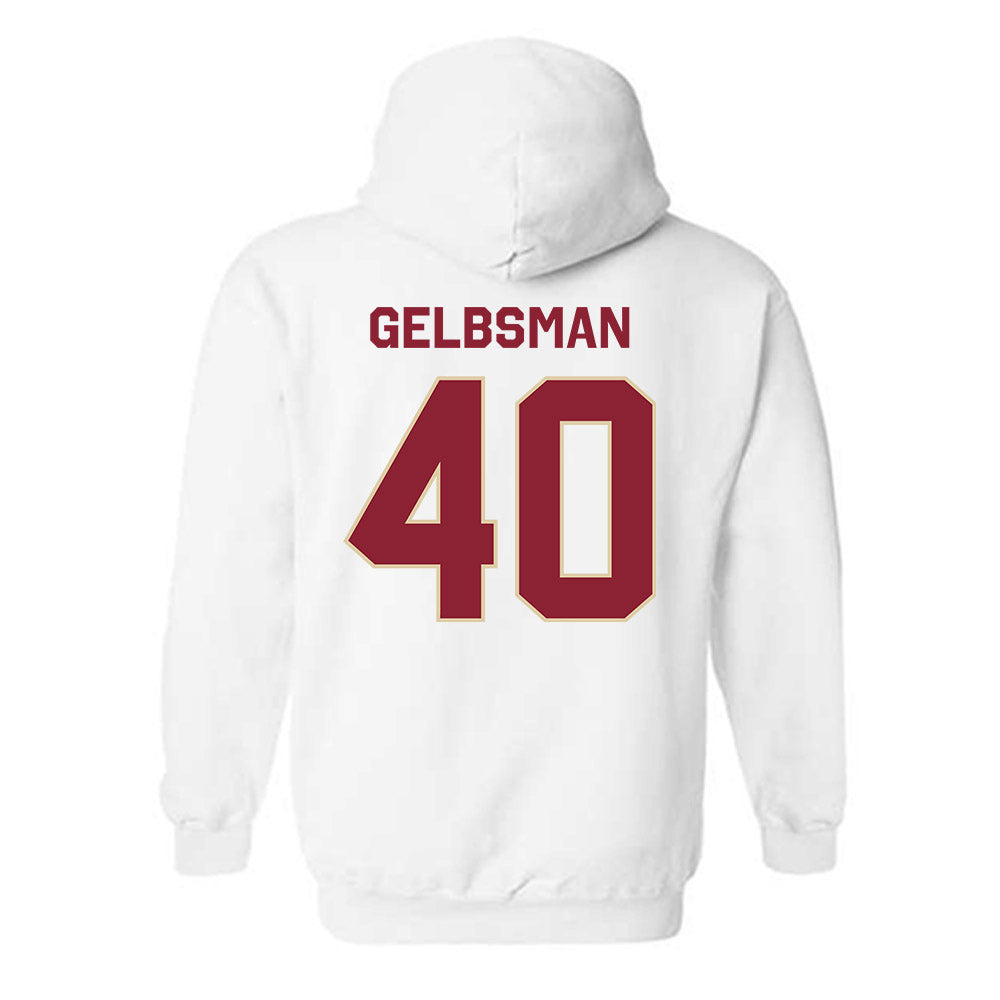 Boston College - NCAA Baseball : Aidan Gelbsman - Classic Shersey Hooded Sweatshirt-1