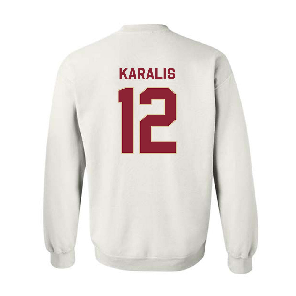 Boston College - NCAA Men's Soccer : Alexi Karalis - Classic Shersey Crewneck Sweatshirt-1