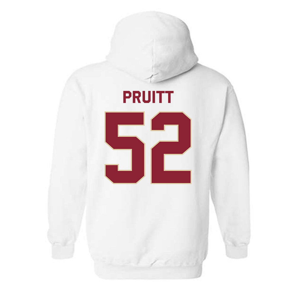 Boston College - NCAA Football : Judah Pruitt - Classic Shersey Hooded Sweatshirt-1