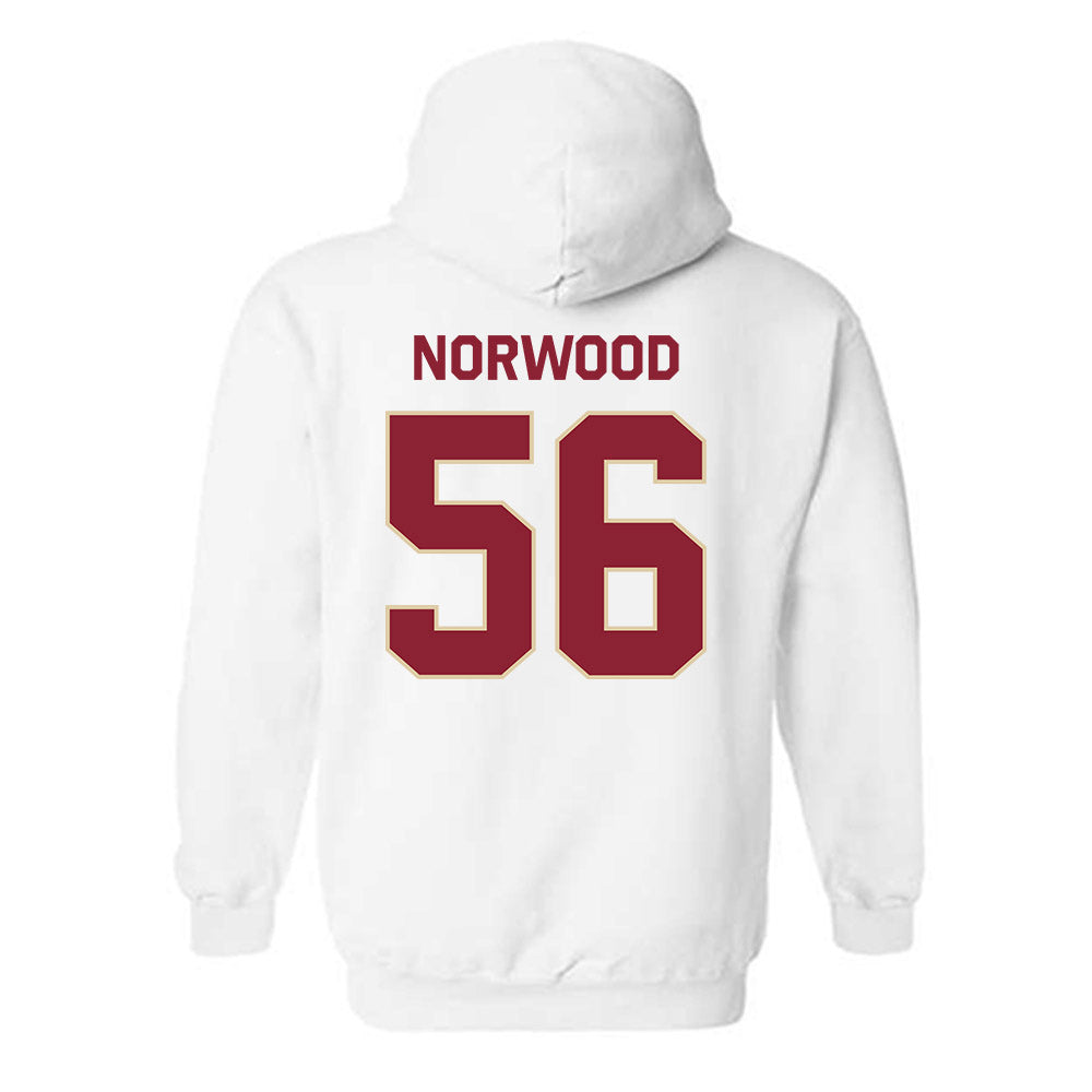 Boston College - NCAA Football : Jani Norwood - Classic Shersey Hooded Sweatshirt-1
